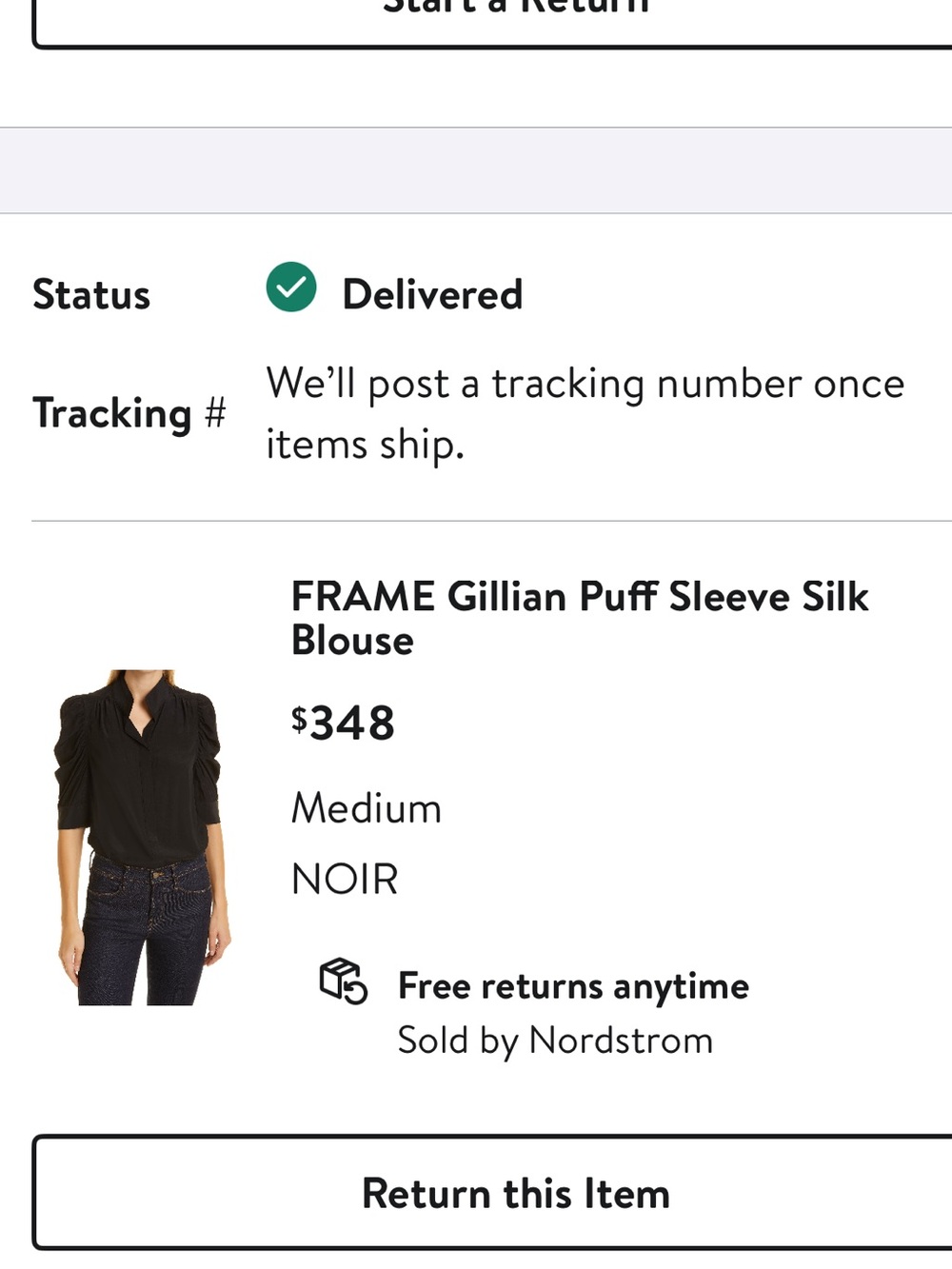 Frame blouse - Picture 3 of 3